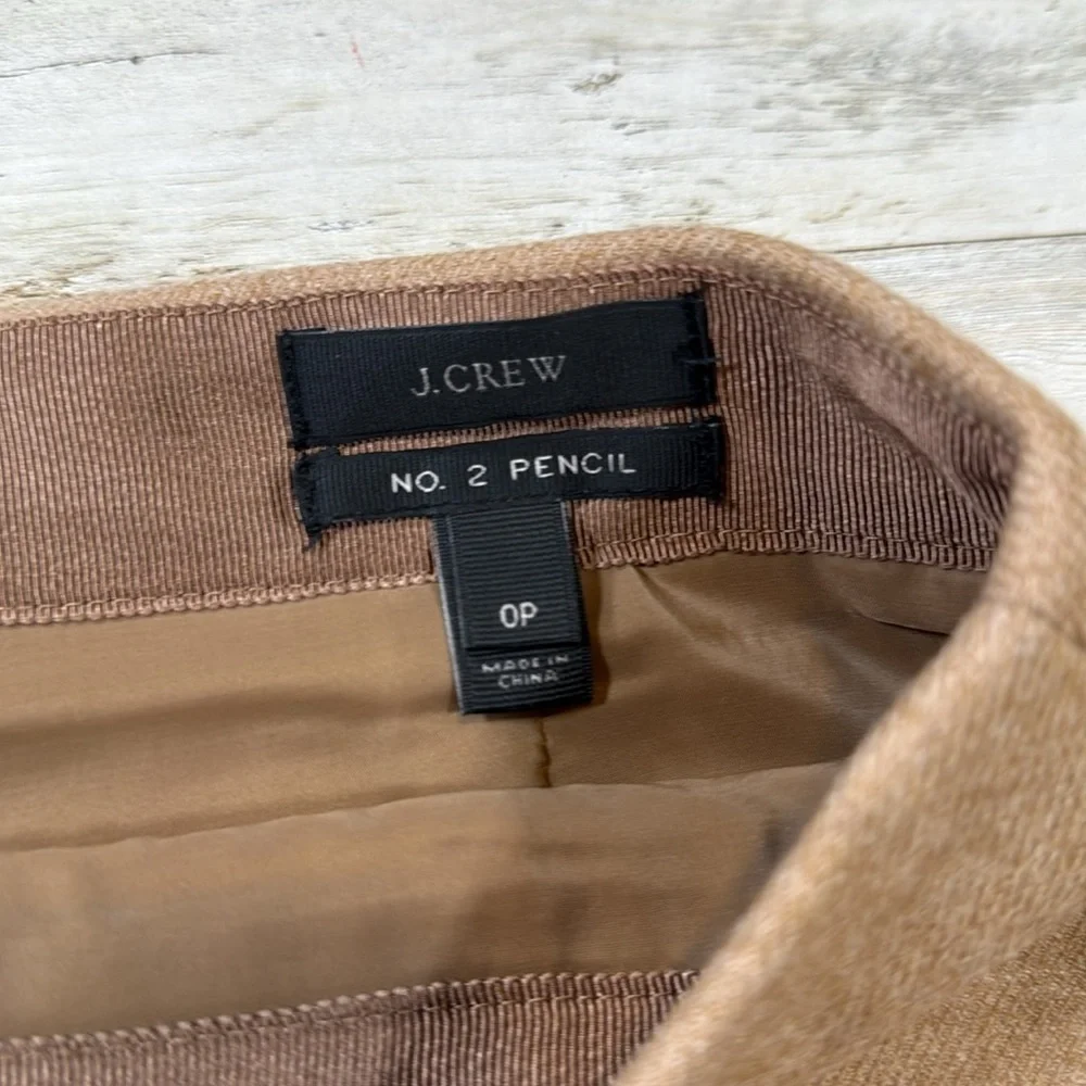 J Crew 100% Wool Pencil Skirt - Picture 3 of 7